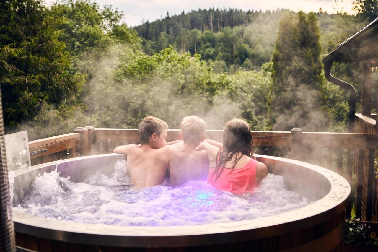 Horska Chata 3 Skalky So Saunou A Jacuzzi Kadou สมิชานี ภายนอก รูปภาพ