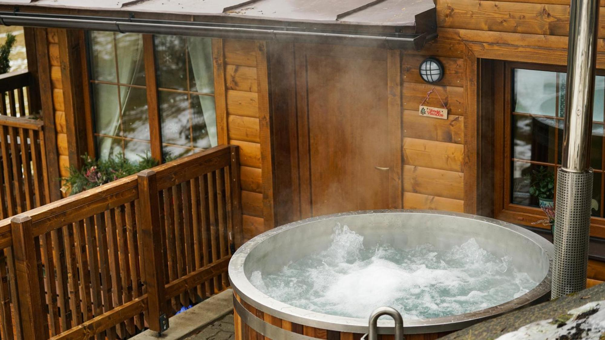 Horska Chata 3 Skalky So Saunou A Jacuzzi Kadou สมิชานี ภายนอก รูปภาพ